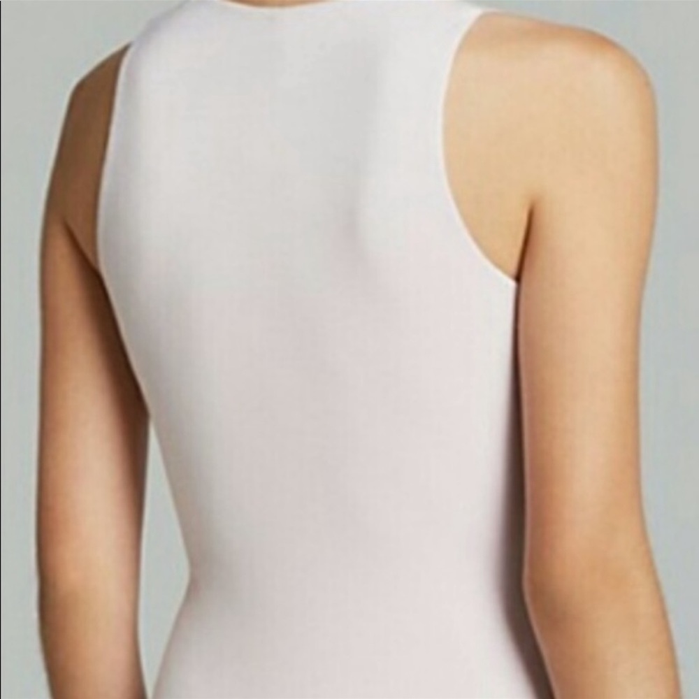 BAILEY 44 Orchid Lilac Lavender Leather Kelly Tank Top Suede XS $198 - Picture 2 of 10